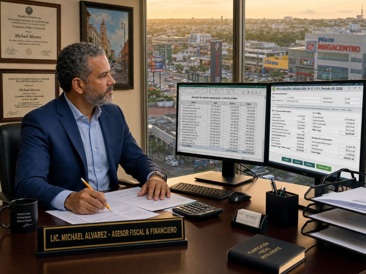 Asesor fiscal en Santo Domingo Este para gestión ante DGII