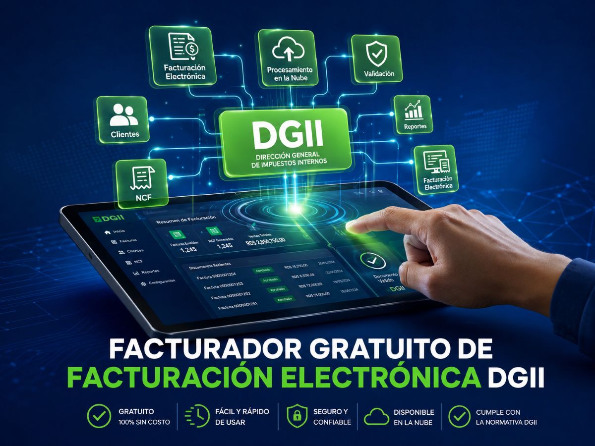 Organización para usar el facturador gratuito y facturación electrónica ante la DGII